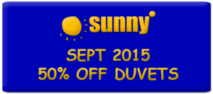 Sunny Laundry Dry Cleaners Special Offer SEPT 15