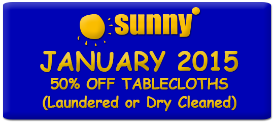 Special Offer January 2015 - Sunny Laundry