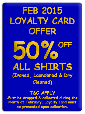 Sunny Laundry - Special Offer Feb 2015