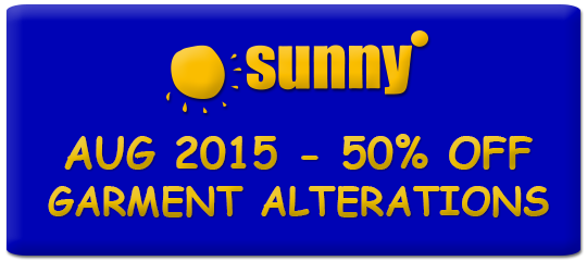 Sunny Laundry - Special Offer August 2015