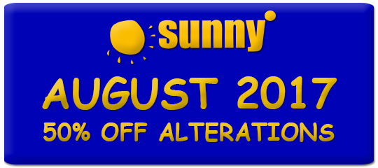 August special offer from Sunny Laundry