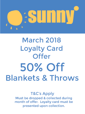 Sunny Dry Cleaning Offer Of The Month