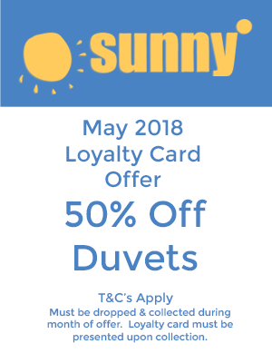 Sunny Dry Cleaning Offer Of The Month