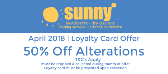 Sunny April 2018 Offer