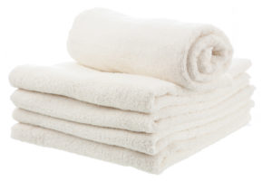 get fluffy clean towels from Sunny